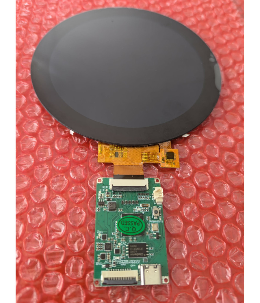 4" Round Display – 720 × 720 – Capacitive Touchscreen
