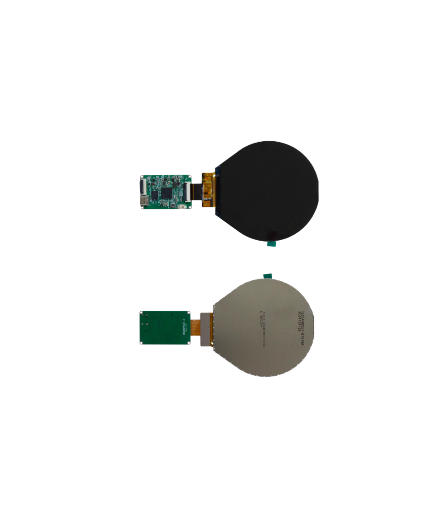 2.1" Round Display – 480 × 480 – Capacitive Touchscreen