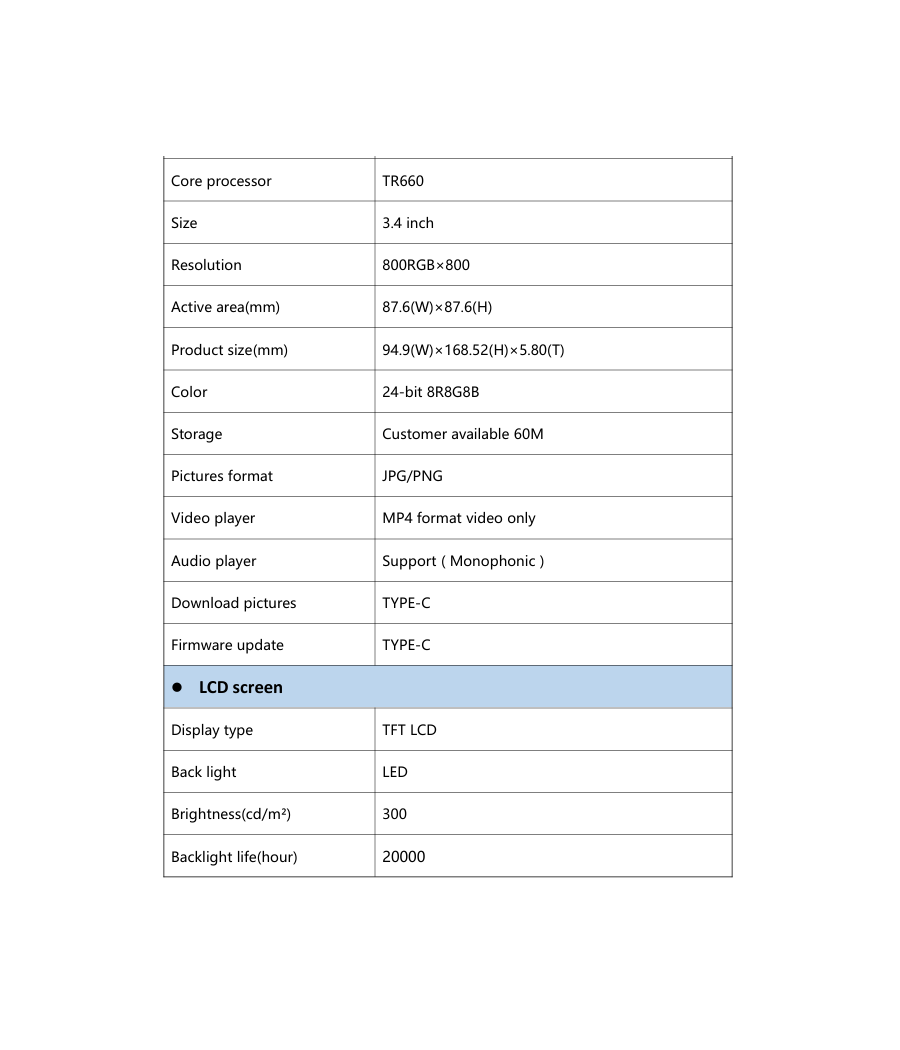 2.1" Round Display – 480 × 480 – Capacitive Touchscreen