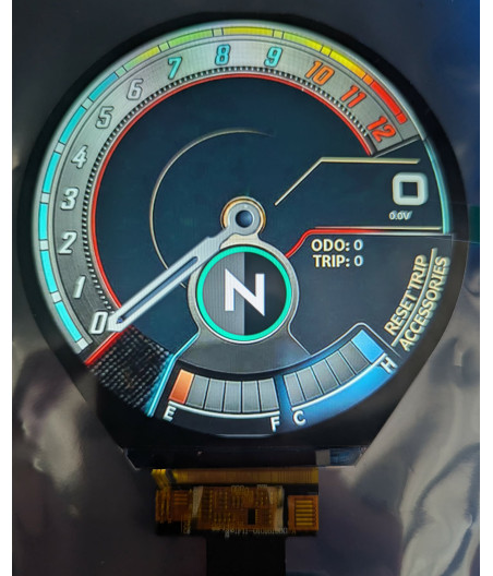 3.4" Round Display – 800 × 800