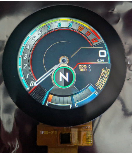 2.1" Round Display – 480 × 480 – Capacitive Touchscreen